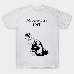 Cat Meowmaste T-Shirt